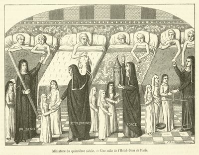 Miniatura del quindicesimo secolo, Una sala dell