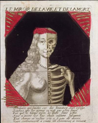 Specchio della vita e della morte da French School