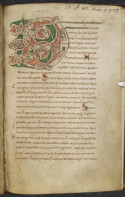 Miscellanea di opere su computo e astronomia, Royal MS 13 A XI da French School