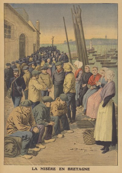 Miseria in Bretagna da French School