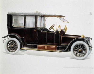 Modello Limousine - in "Gli Stabilimenti Panhard et Levassor" da French School