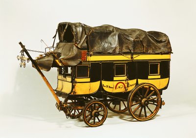 Modello di un omnibus a quaranta posti da French School