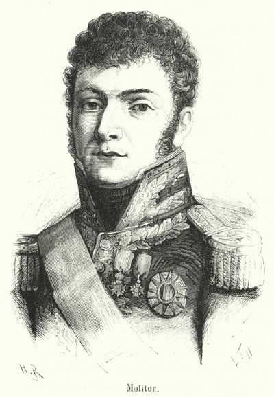 Molitor (incisione) da French School
