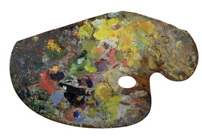 Tavolozza di Monet da French School