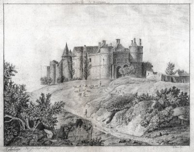 Castello di Montargis da French School