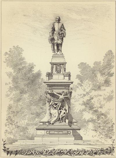 Monumento a Champlain da French School