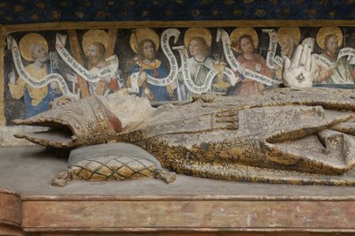 Monumento di Adrien de Henencourt (dettaglio) da French School