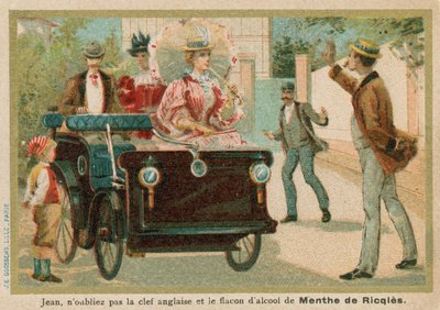 Scena di motori da French School