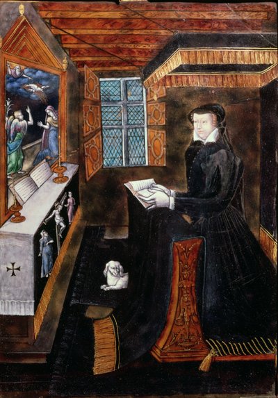 Mobile da lutto con scene della vita di Cristo e attributi di Enrico II (1519-59) e Caterina de