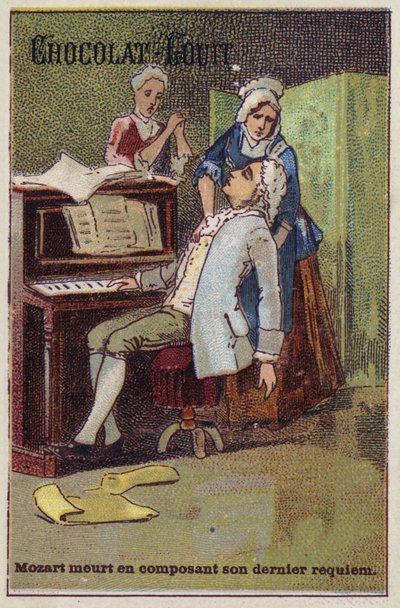 Mozart muore mentre compone il suo ultimo requiem da French School
