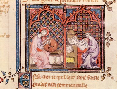 Ms 1044 Fol.16v La Parola, Creatore del Mondo e L