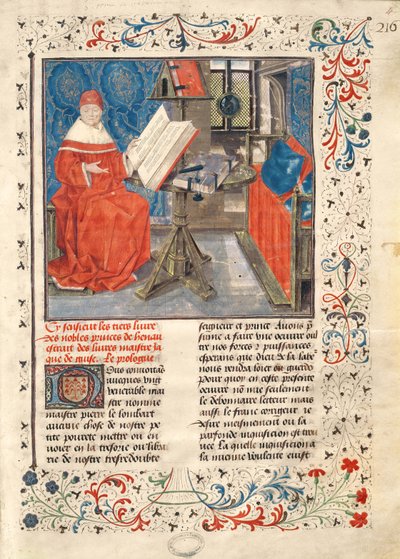 Ms 149 t.1 fol.4 Ritratto dell