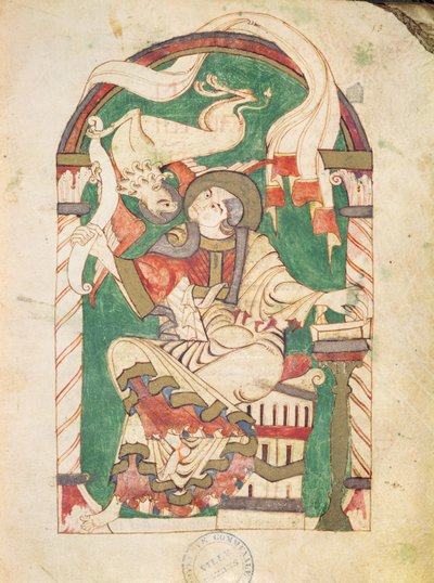 Ms 24 fol.53 San Marco, da un vangelo dell