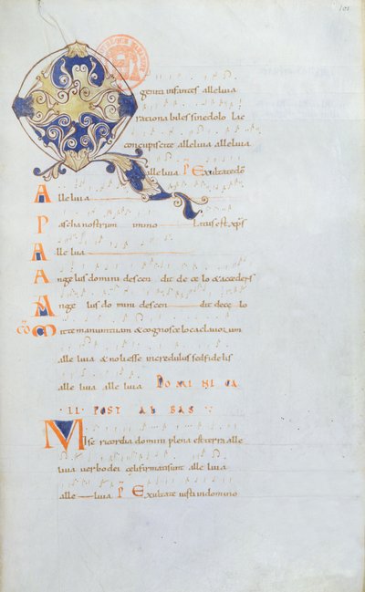 Ms 384 Antifonario dell