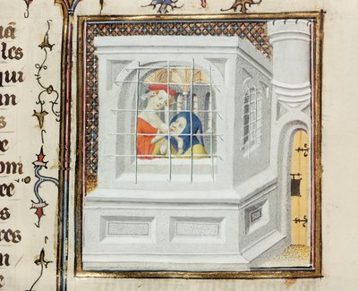 Carità romana: Cimon e Pero, da De Claris Mulieribus, di Giovanni Boccaccio (1313-75) da French School