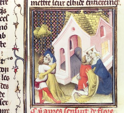 Le donne licenziose, da De Claris Mulieribus, di Giovanni Boccaccio (1313-75) da French School