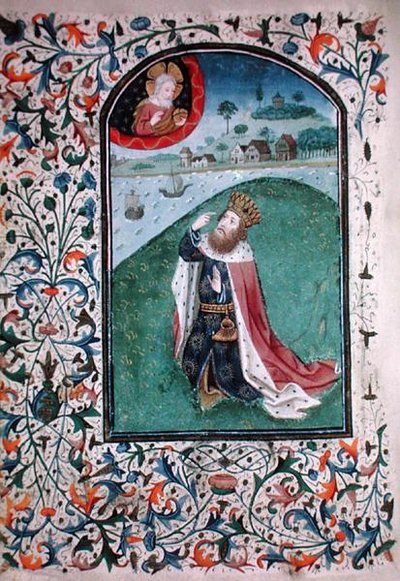 Ms Gen 288 f.131v Visione, c.1460 da French School