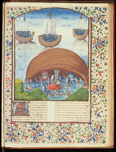 Destino di Seleuco, da La caduta dei principi, di Giovanni Boccaccio (1313-75) 1467 da French School