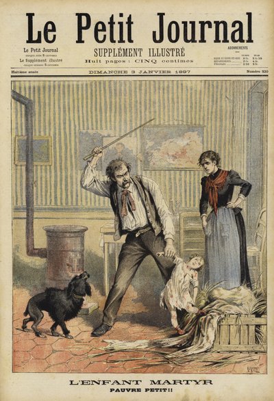 Omicidio di un bambino, Francia, 1897 da French School