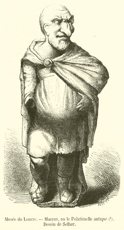 Museo del Louvre, Maccus, o il Pulcinella antico da French School
