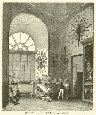 Museo navale al Louvre, Sala La Perouse, seconda vista da French School