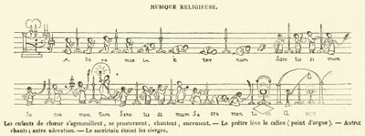 Musica religiosa (incisione) da French School