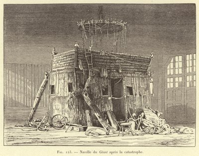 Navicella del Gigante dopo la catastrofe (incisione) da French School