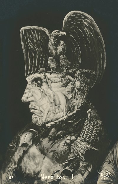 Napoleone Bonaparte, imperatore e capo militare francese (litografia) da French School