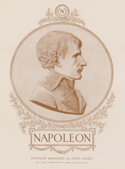 Napoleone Bonaparte come Primo Console da French School