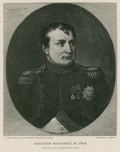 Napoleone Bonaparte nel 1809 da French School