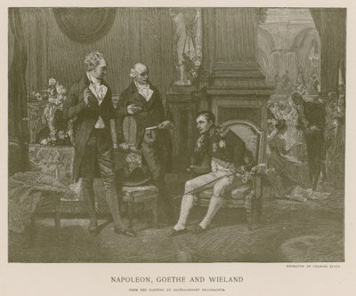 Napoleone, Goethe e Wieland da French School