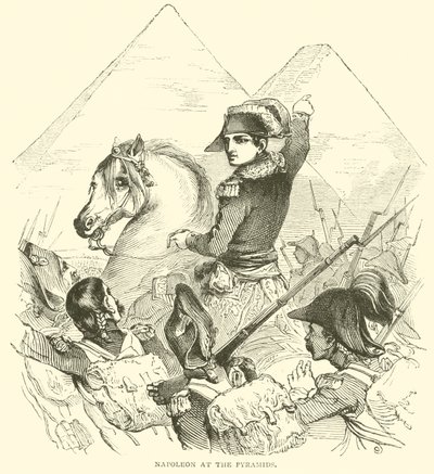 Napoleone alle Piramidi da French School