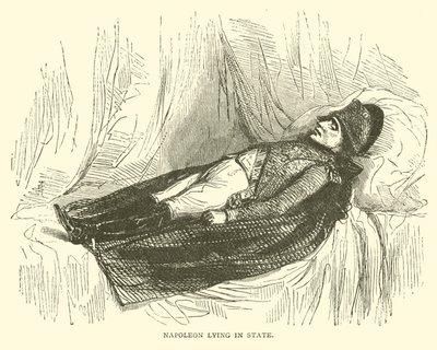 Napoleone in stato di riposo da French School
