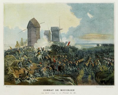 Guerra napoleonica: Battaglia di Moucrouan, 29 aprile da French School