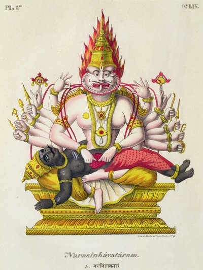 Narasimha, inciso da de Marlet da French School