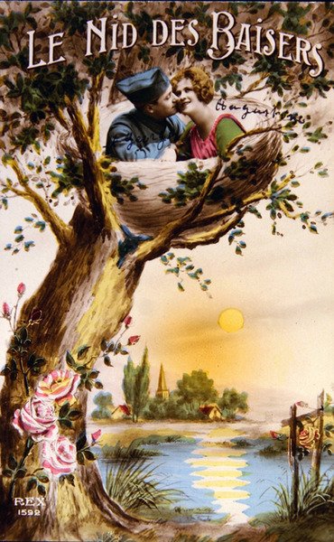 Nido di Baci, c.1920 da French School