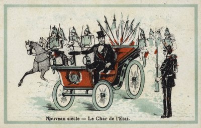 Nuovo secolo - la carrozza di stato da French School