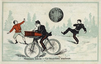 Nuovo secolo - il ciclista studioso da French School