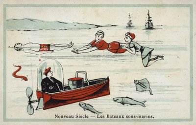 Nuovo secolo - barche sottomarine da French School