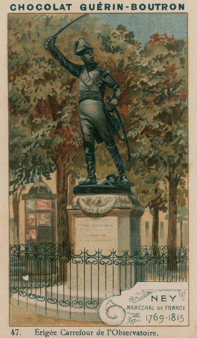 Ney, Maresciallo di Francia, 1769-1815, Eretto a Carrefour de l
