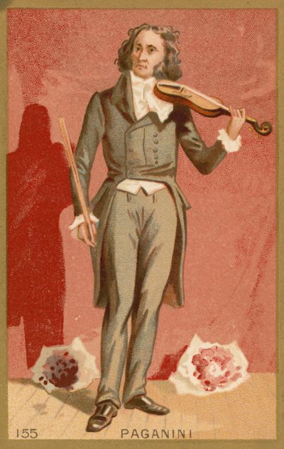 Niccolò Paganini, violinista e compositore italiano da French School
