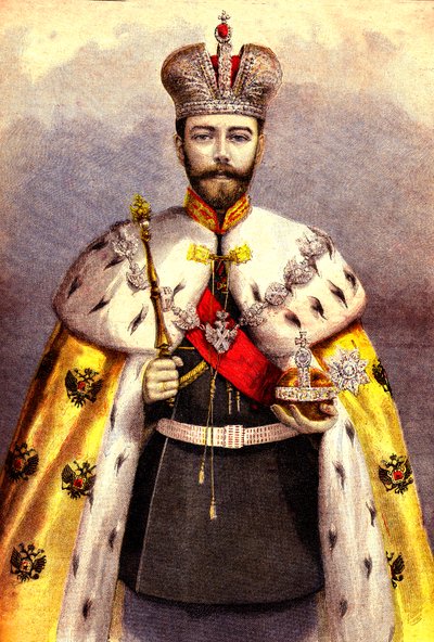 Nicola II, zar di Russia da French School