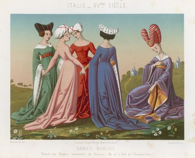 Donne nobili da French School