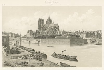 Notre-Dame, 1881 da French School