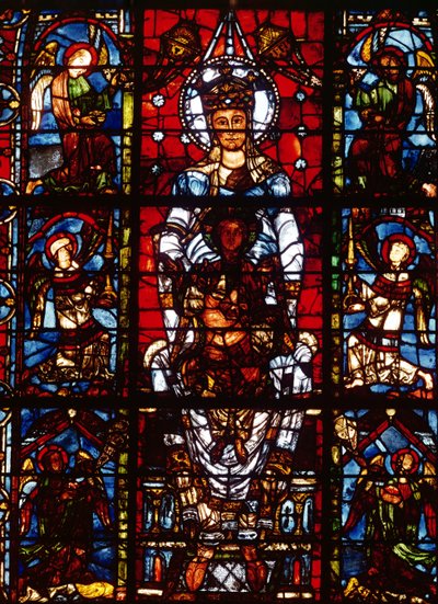 Notre-Dame de la Belle Verriere, dal coro sud (dettaglio) da French School