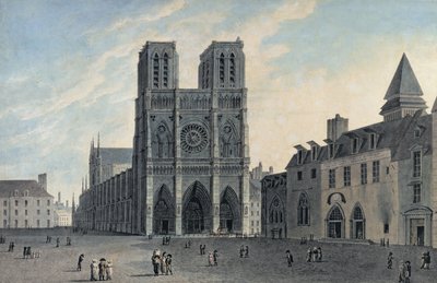 Notre Dame, inizio del XIX secolo da French School