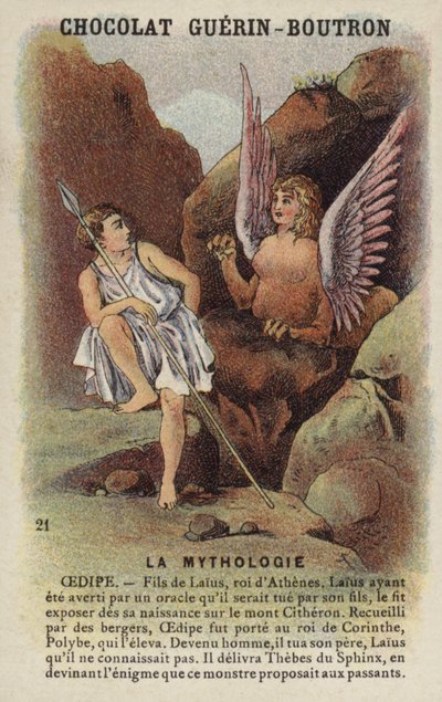 Edipo e la Sfinge da French School