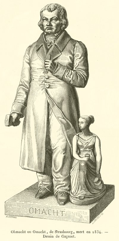Ohmacht o Omacht, di Strasburgo, morto nel 1834 da French School