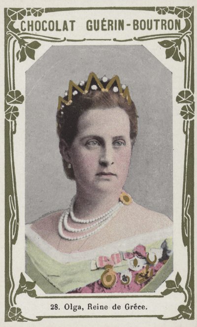 Olga, Regina di Grecia da French School