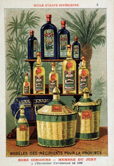 Contenitori di olio d
